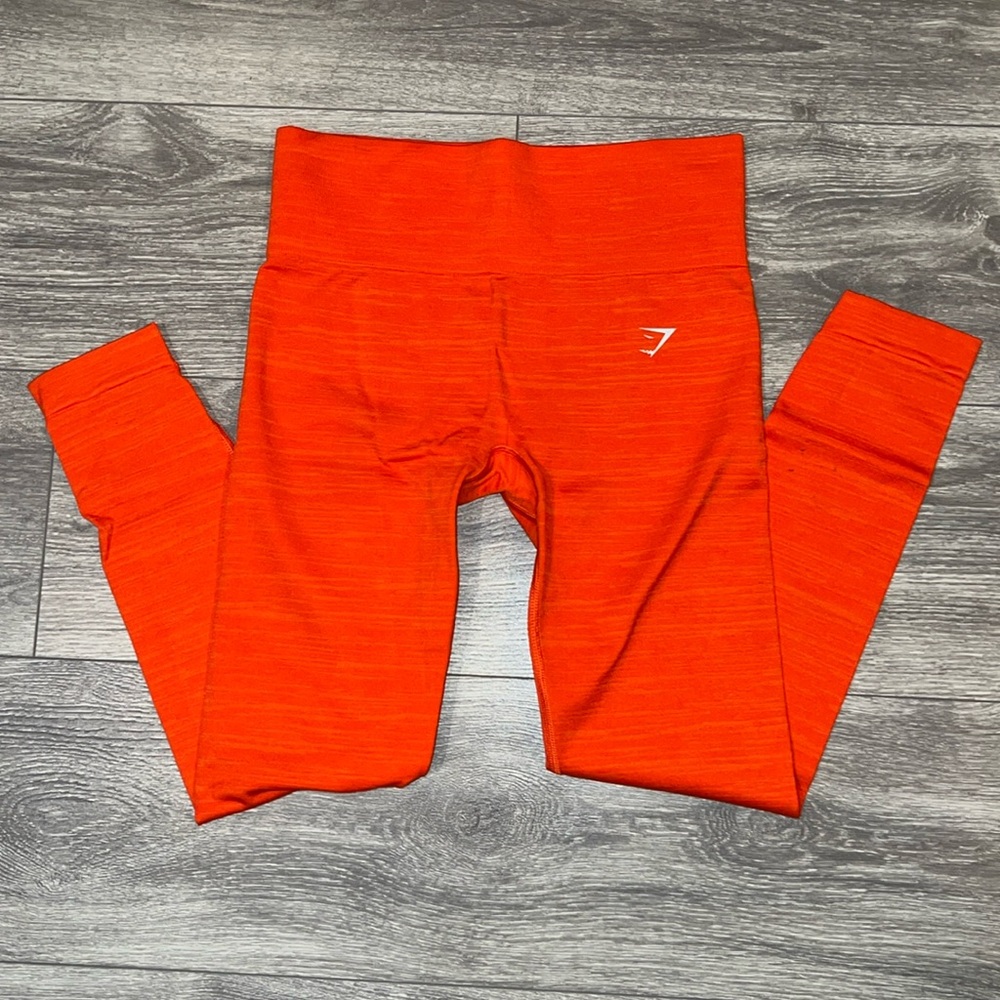 Gymshark Adapt Orange Leggings Medium